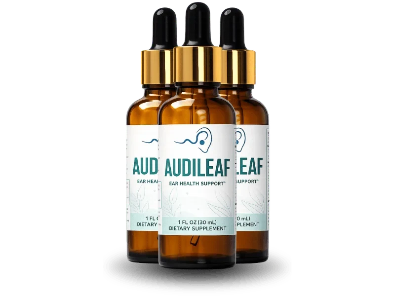 Two bottles of AudiLeaf